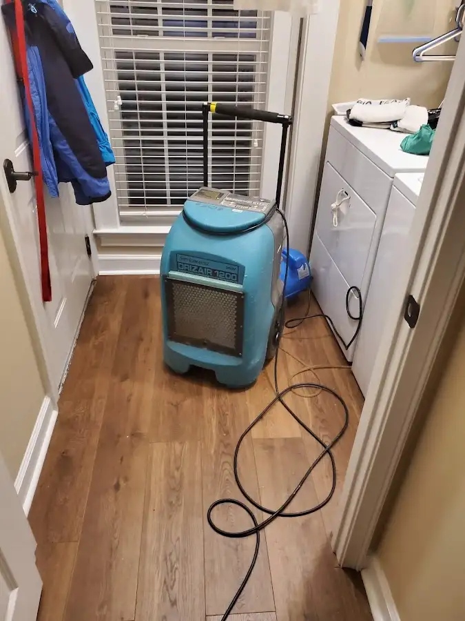 Commercial dehumidifier deployed for Flood Damage Cleanup in Florin